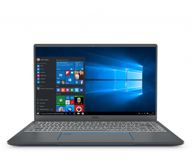 MSI Prestige 14 i7-10710U/16GB/512/Win10 GTX1650 - 533760 - zdjęcie